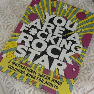 Callisto 'You Are A F*cking Rockstar' Coloring Book